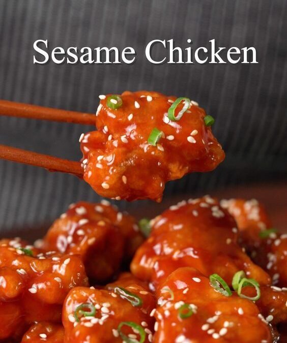 crispy sesame chicken that tastes better than takeout — and it’s ready in about 30 minutes