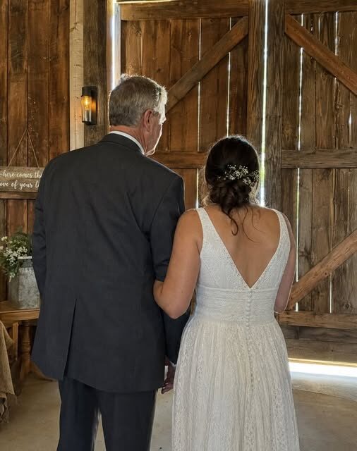 The man who stepped in when my father refused to walk me down the aisle