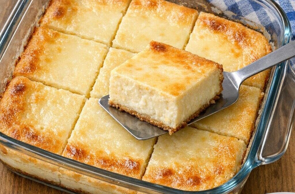 Put solid unwrapped raw cream cheese blocks in the casserole dish and 3 other simple pantry staples to get a…