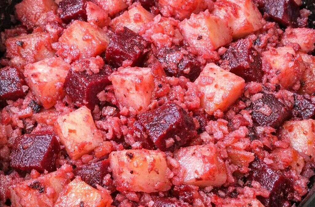 My grandmother survived the depression on this humble 3-ingredient meal. The color is absolutely stunning and it tastes like pure…